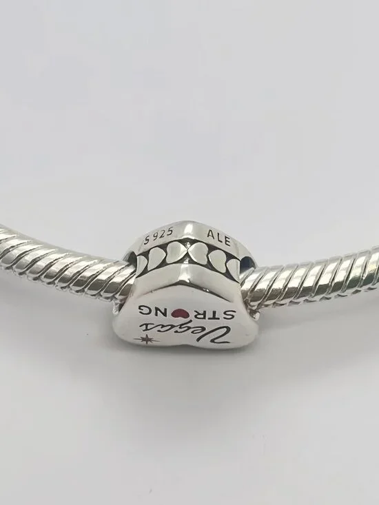 Pandora Las Vegas Strong First Responder Charm Police Fire EMT Nurse Doc - Picture 2 of 3